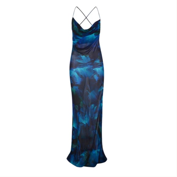 Rat & Boa Rafinha Maxi Dress - Blue medium - Picture 12 of 14